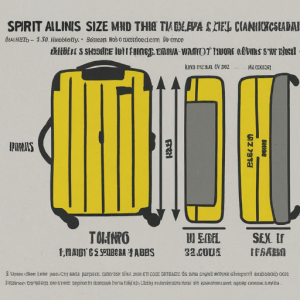 Spirit Airlines Diaper Bag Size插图