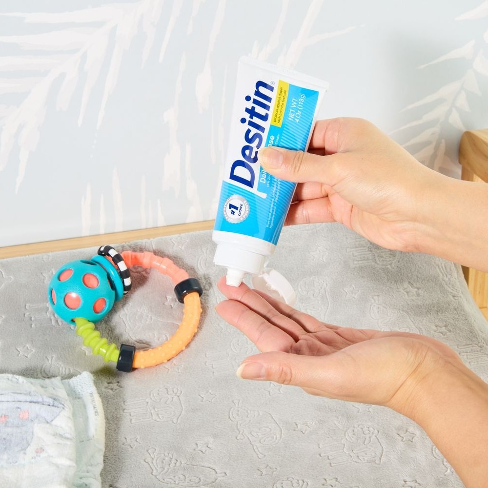 Apply Diaper Rash Cream