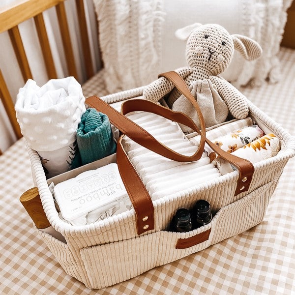 what to put in diaper caddy